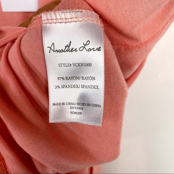 Another Love Phoenix in Blush Light Weight Pocket Tee Size S NWT Short Sleeves - Picture 8 of 9